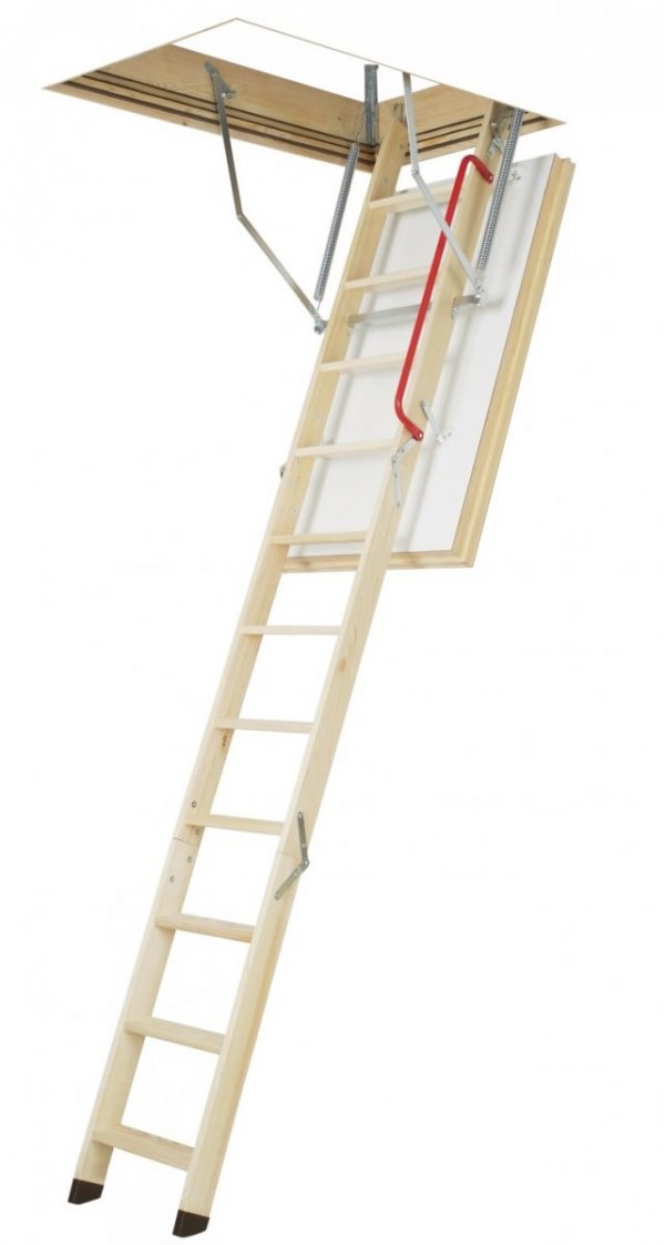 Versand 48 Bodentreppe FAKRO LWT 60X120 X285 Henergiesparende Bodentreppe aus Holz U=0,51 W/m²K