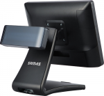 Wyświetlacz dla klienta do terminali SAM4S TITAN, VFD, 2 linie x 20 znaków, Czarny 