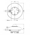 Hukseflux SR20-D2 czujnik promieniowania całkowitego pyranometr przemysłowy ISO klasa A