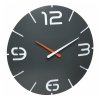 TFA 60.3536.10 zegar ścienny wskazówkowy nowoczesny design antracyt średnica 35 cm