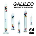 TFA 18.1002 GALILEO termometr Galileusza 64 cm bardzo duży 11 kolorowych kulek REKLAMOWY