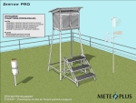 Ogródek meteorologiczny dydaktyczny szkolny edukacyjny MeteoPlus PRO ON-LINE