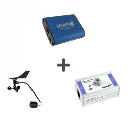 Papouch zestaw pomiarowy METEO ETH DSP z anemometrem i modułem przeciwprzepięciowym
