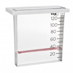 TFA 47.1014 – deszczomierz manualny balkonowy z uchwytem