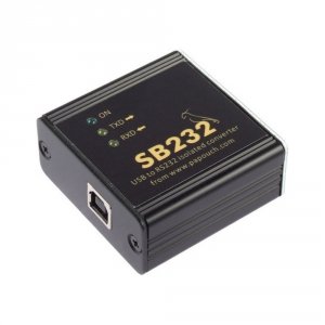 Papouch SB232 konwerter przemysłowy USB do RS232 izolowany galwanicznie
