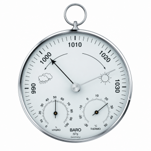 TFA 20.3006.42 – stacja pogody tradycyjna mechaniczna, srebrna