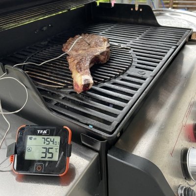 TFA 14.1514.10 BBQ – termometr kuchenny elektroniczny – 2 sondy, współpraca z TFA VIEW