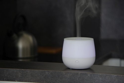 Airbi LOTUS dyfuzor zapachów aromatyzer i nawilżacz powietrza ultradźwiękowy 2 w 1 biały - OUTLET