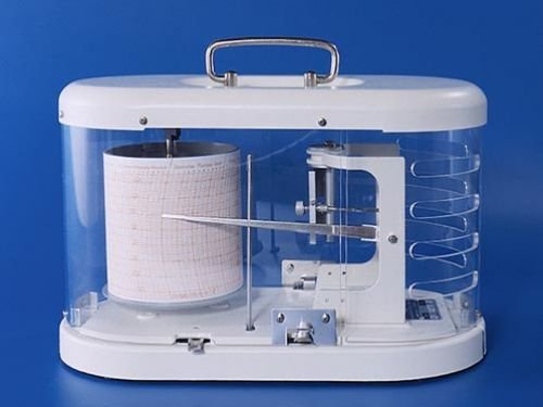Fischer 525 termograf profesjonalny tradycyjny rejestrator temperatury mechaniczny termometr samopiszący