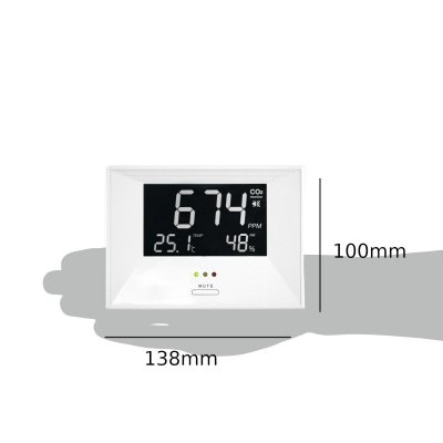 TFA 31.5003 AIRCO2NTROL LIFE – miernik CO2, temperatury i wilgotności