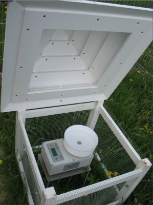 A-Ster EWP-1010 ewaporometr Wilda do pomiaru parowania i temperatury, apertura 250 cm2