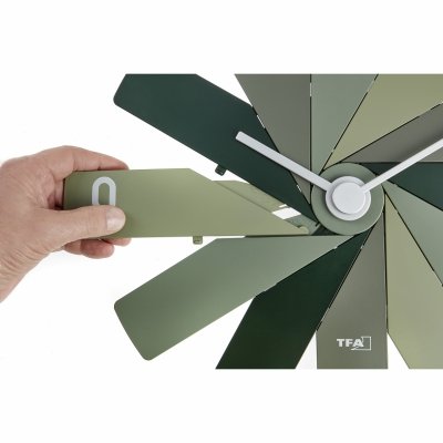 TFA 60.3020.04 zegar ścienny wskazówkowy nowoczesny w pudełku  średnica 40 cm