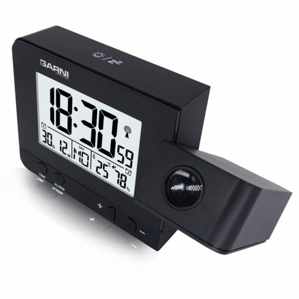  Garni 140 budzik elektroniczny z projektorem i czujnikiem temperatury