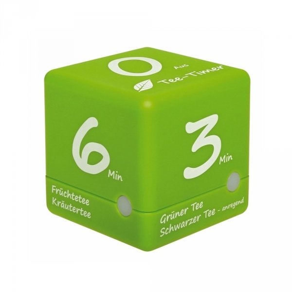 TFA 38.2035.04 CUBE-TIMER minutnik elektroniczny 3-4-5-6 min do parzenia herbaty