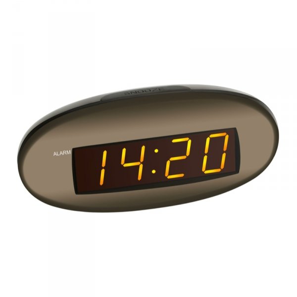 TFA 60.2005 budzik biurkowy zegar elektroniczny LED