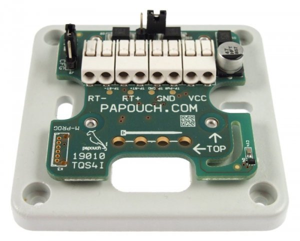 Papouch TQS4_I termometr przemysłowy RS485 Modbus RTU moduł temperatury wewnętrzny
