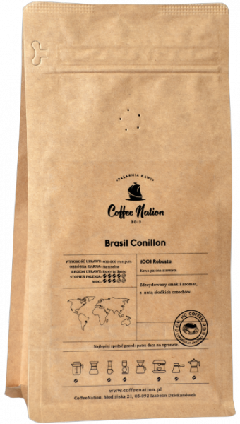 BRASIL CONILLON  1000g -100% Robusta