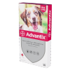 BAYER ADVANTIX dla średnich psów – powyżej 10 do 25kg 4 pipety