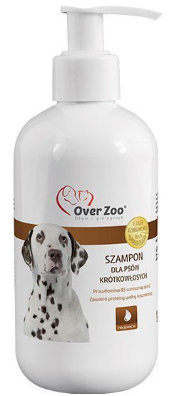 Over Zoo Szampon dla psów krótkowłosych 250ml