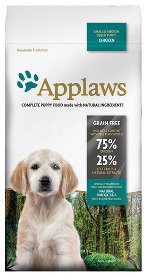 Applaws Puppy Small &amp; Medium Breed Kurczak 2kg