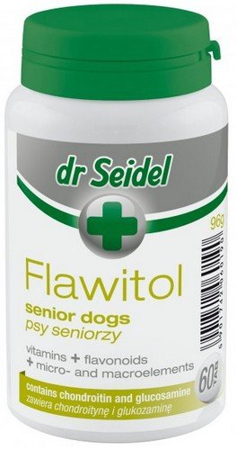 Dr Seidel Flawitol dla psów seniorów 200 tabletek