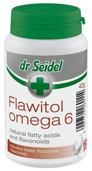 Dr Seidel Flawitol Omega 6 skóra i sierść - 60 kapsułek