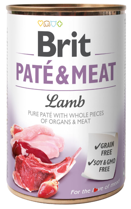 Brit Pate  Meat Lamb 400g - Jagnięcina