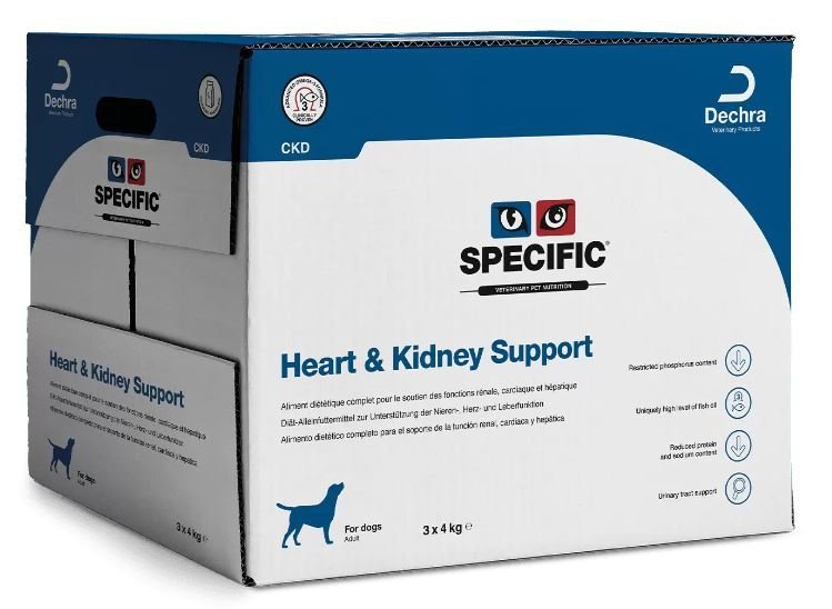 SPECIFIC Heart Kidney Support CKD 12kg (3x4kg)