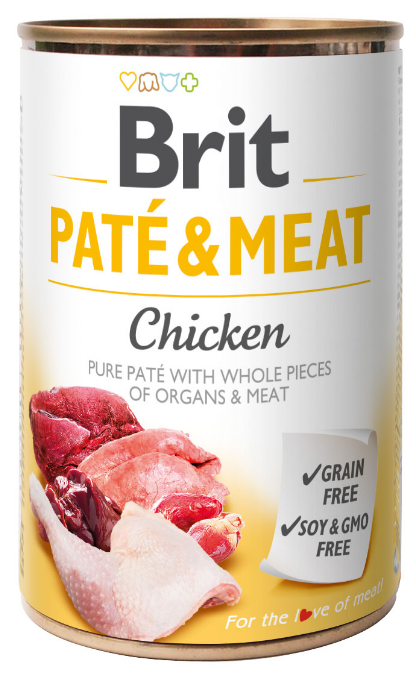 Brit Pate  Meat Chicken 400g - Kurczak