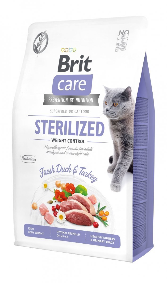 BRIT CARE CAT Sterilized Weight Control 2kg