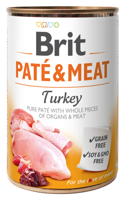 Brit Pate  Meat Turkey 800g - Indyk