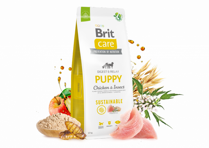 Brit Care Sustainable Puppy Chicken and Insect 3kg