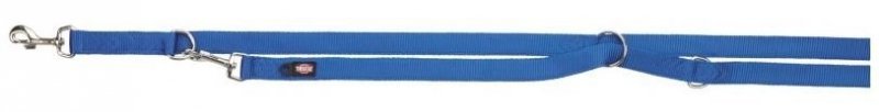TRIXIE Smycz Premium M-L 3w1 dwuwarstwowa 2m/20mm niebieska TX-200802