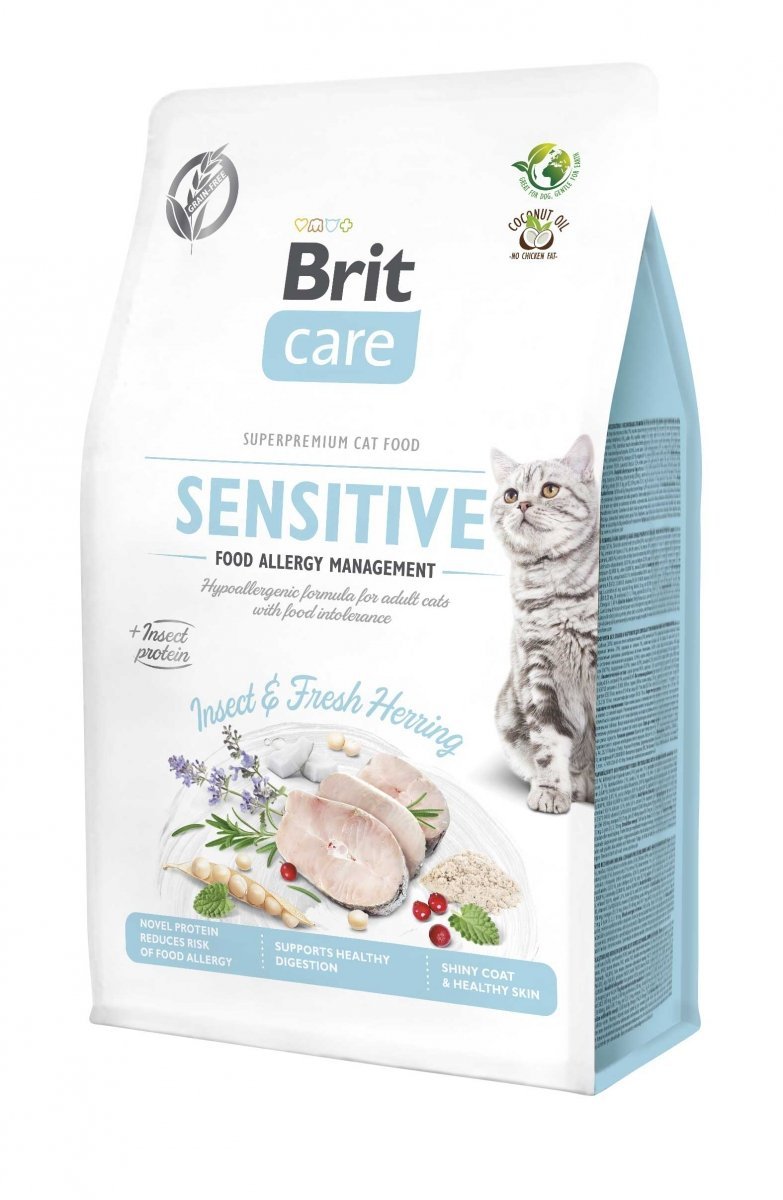 BRIT CARE CAT Sensitive Insects 400g