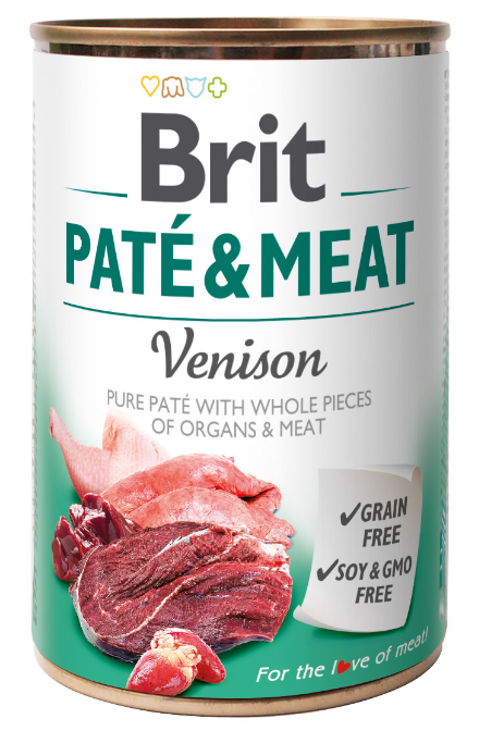 Brit Pate  Meat Venison 400g - Dziczyzna