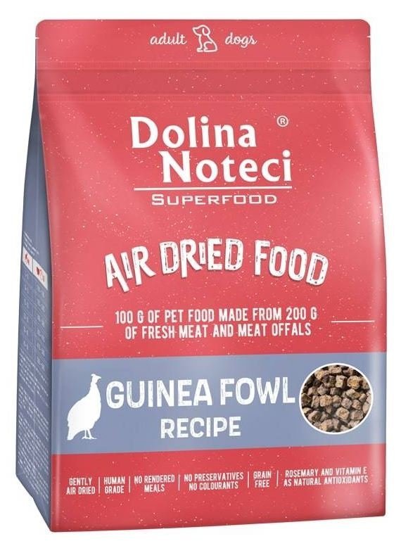 Dolina Noteci Superfood danie z perliczki karma suszona dla psa 1kg