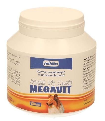 Mikita Megavit Multi-Vit Canis 150 tabletek