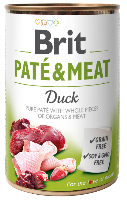 Brit Pate  Meat Duck 800g - Kaczka