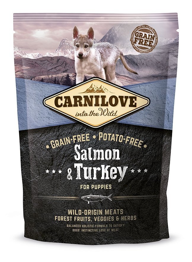 Carnilove Salmon and Turkey Puppy 1,5kg