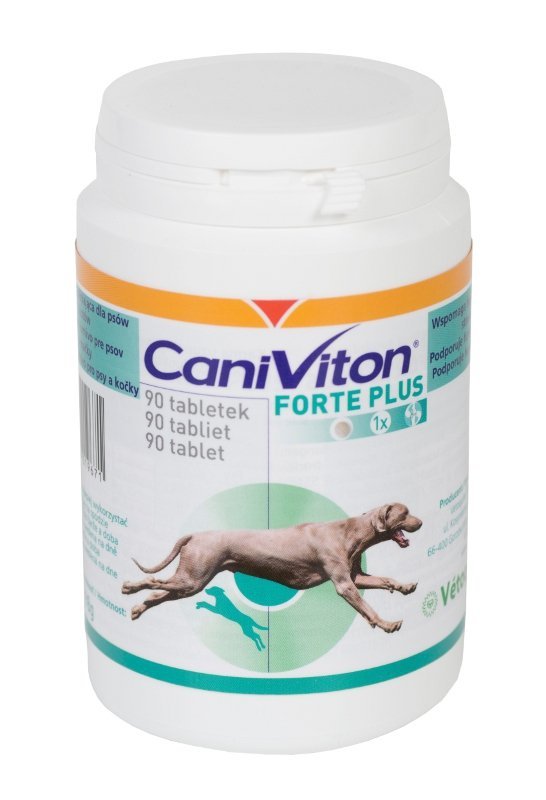 Vetoquinol Caniviton Forte Plus 90 tabletek