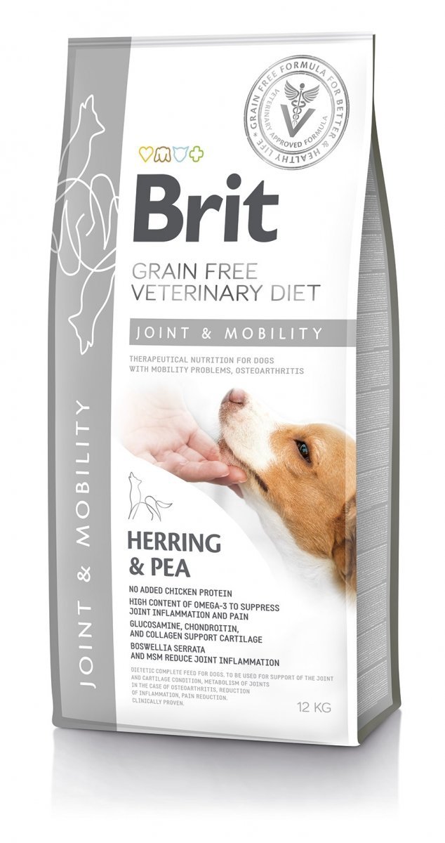 Brit Veterinary Diet Dog Grain-free Joint Mobility 12kg