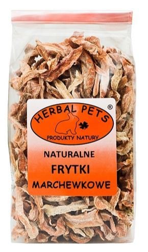 Herbal Pets naturalne frytki marchewkowe 100g