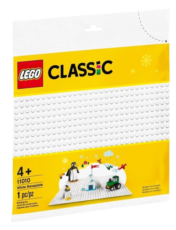 Lego CLASSIC 11010 Biała płytka konstrukcyjna