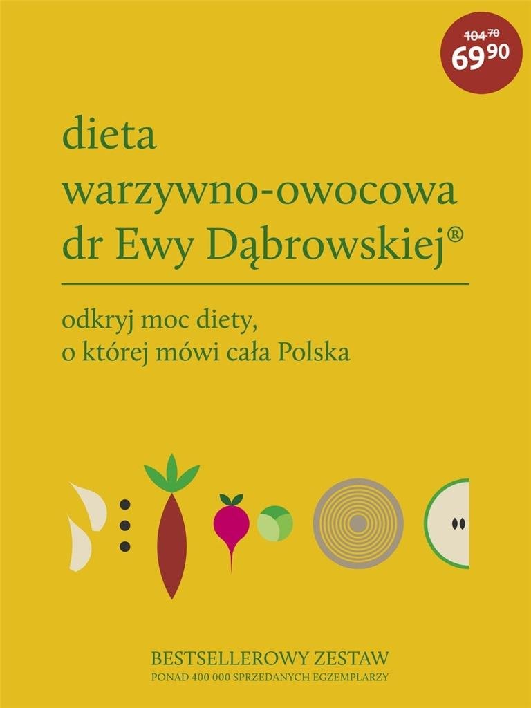 Pakiet: Dieta warzywno-owocowa dr Ewy Dąbrowskiej