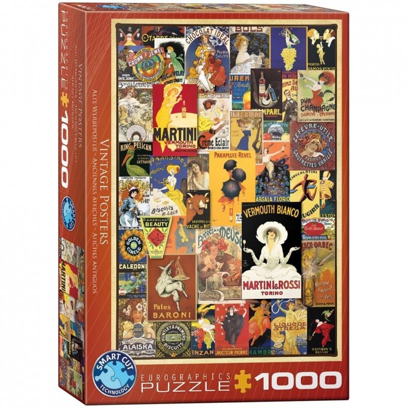 Puzzle 1000 Stare plakaty, Opery