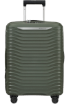 Bagaż mieści się jako bagaż podręczny w wymiarach 55cm- 40cm- 20cm, bagaż wykonany z mocnego pilipropylenu z powłoką, która jest mniej poddatna na zarysowania