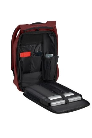   Plecak antykradzieżowy/ bezpieczny  SECURIPAK 2.0 BACKPACK 15.6&quot; TERRACOTTA RED  10-002