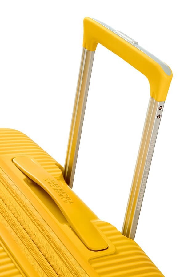   Walizka podręczna SOUNDBOX-SPINNER 55/20 Golden yellow TSA EXP 06-001