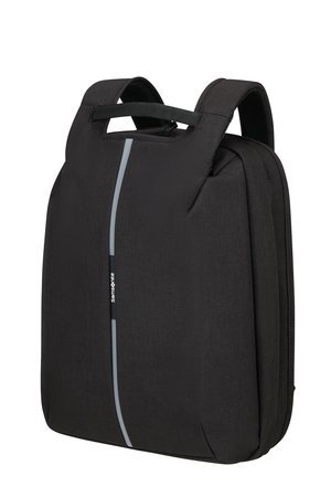 Plecak wykonany z poliestru z powłoką, która uniemożliwia jej nacięcie. Plecak ma elementy odblaskowe, mieści laptopa 15,6&quot; i tablet max 10,5&quot;. Plecak nie jest woodoodporny jedynie impregnowany