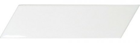 Equipe Chevron Wall White Left 18,6x5,2